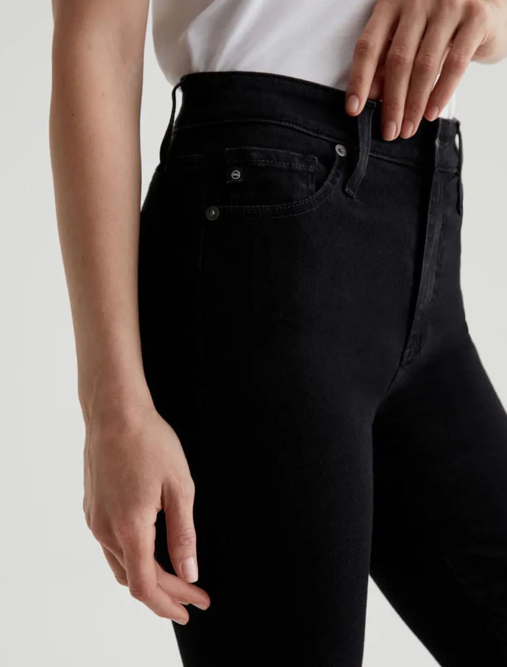 AG Jeans - Mari Mid-Rise Slim Straight