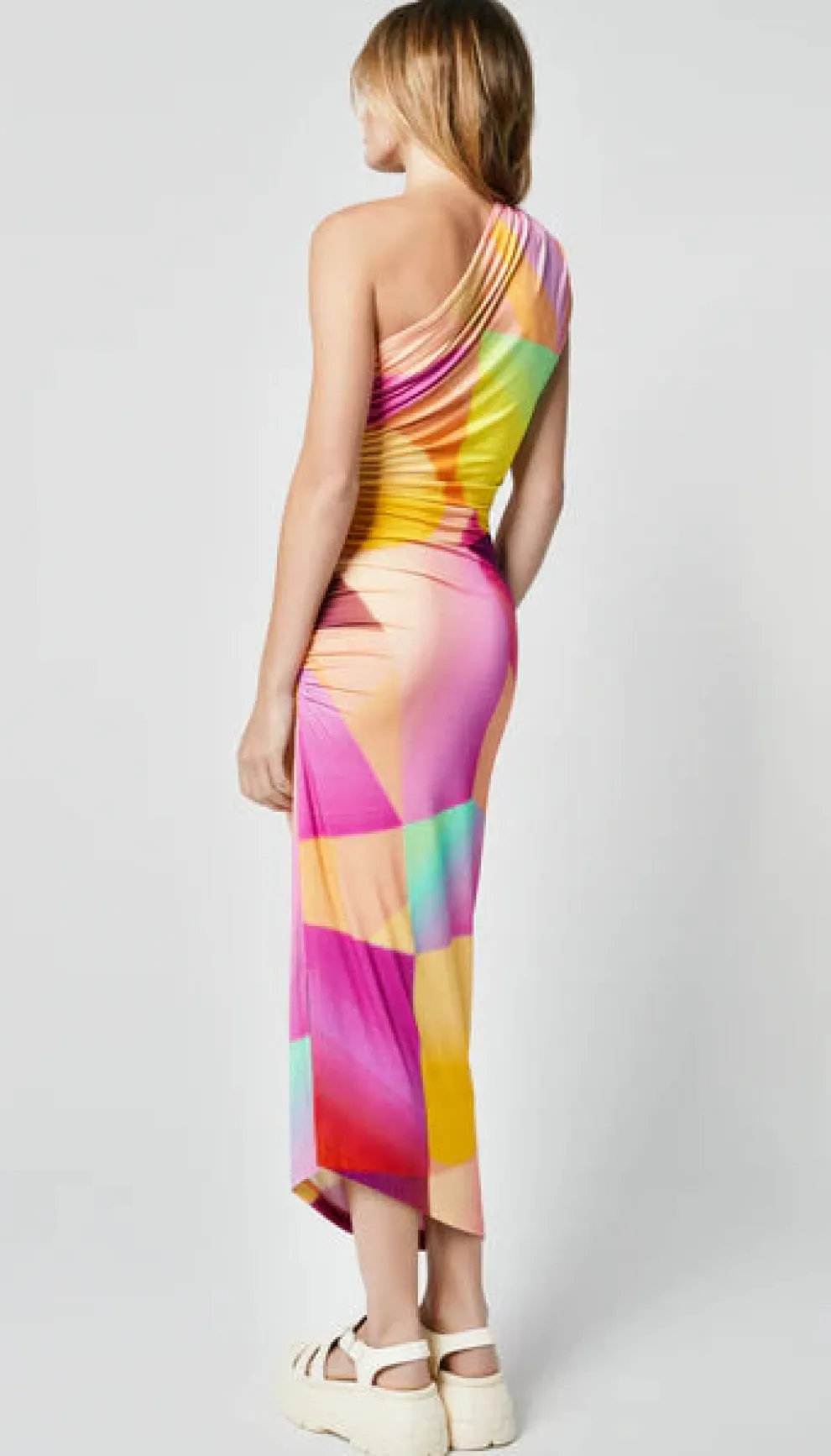 Smythe - Single Shoulder Dress