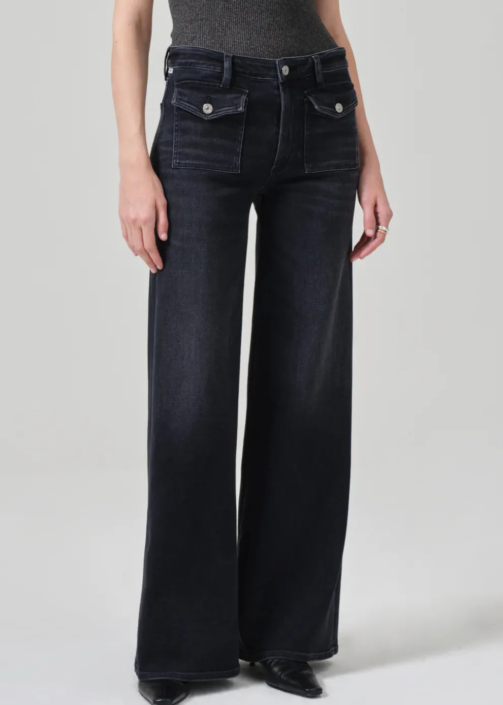 Citizens of Humanity - Raven Patch Pocket Wide Leg