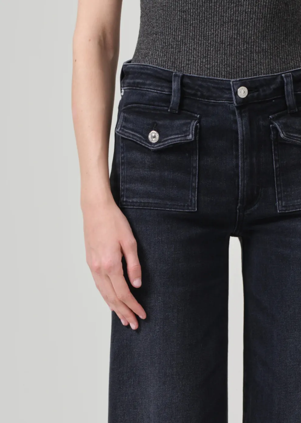 Citizens of Humanity - Raven Patch Pocket Wide Leg