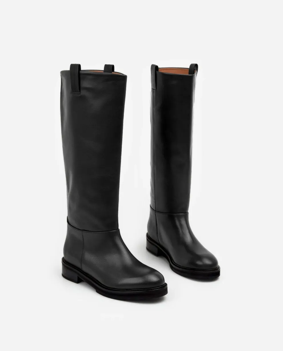 Flattered - Frances Leather Boots