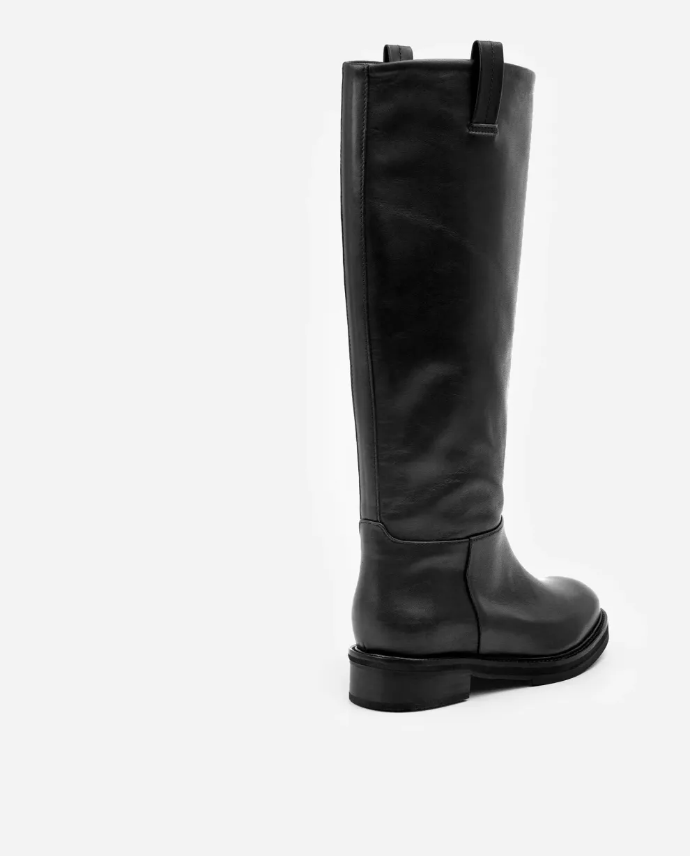 Flattered - Frances Leather Boots