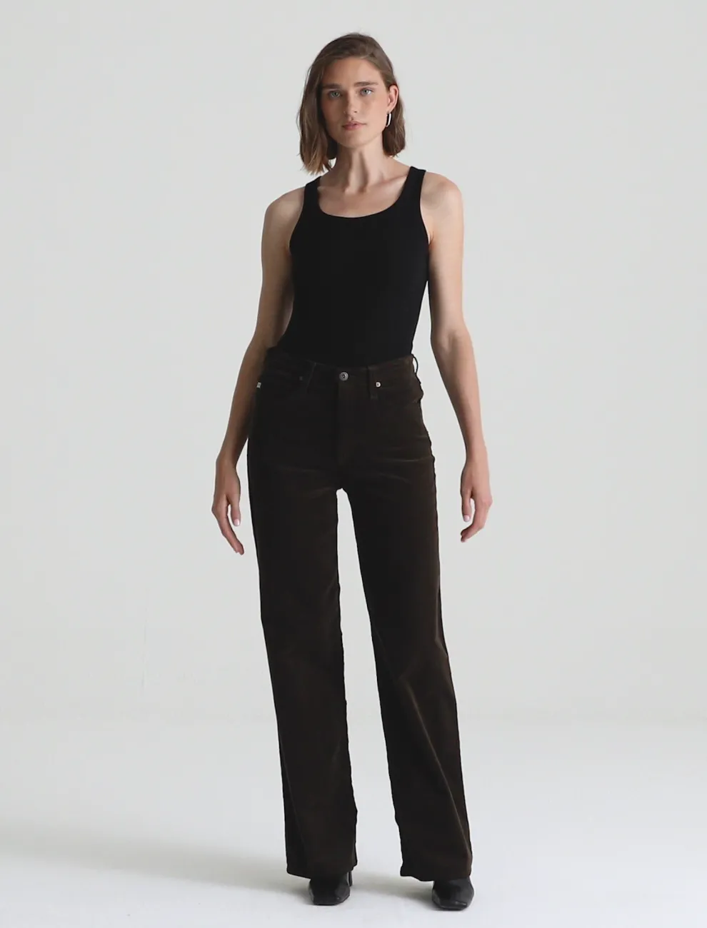 AG Jeans - Kora Corduroy High-Rise Wide Leg