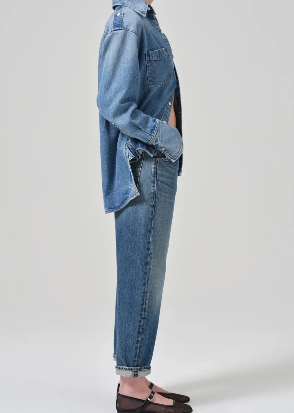 Citizens of Humanity - Dahlia Bow Leg Baby Roll