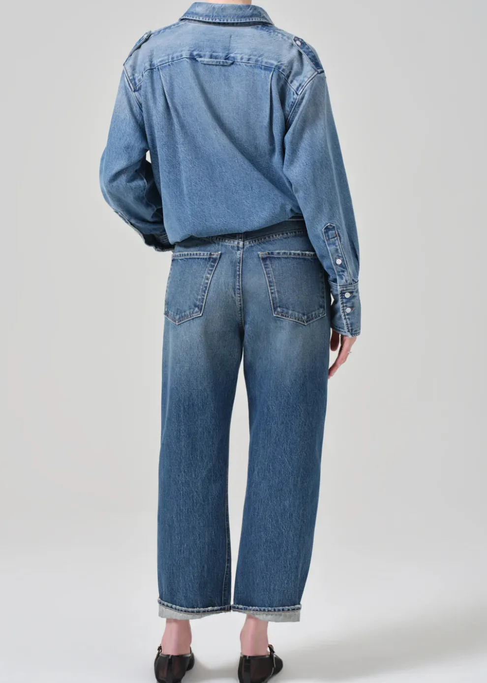 Citizens of Humanity - Dahlia Bow Leg Baby Roll