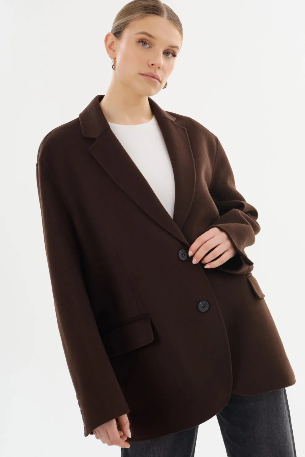 Lamarque - Ennis Oversized Wool Blazer