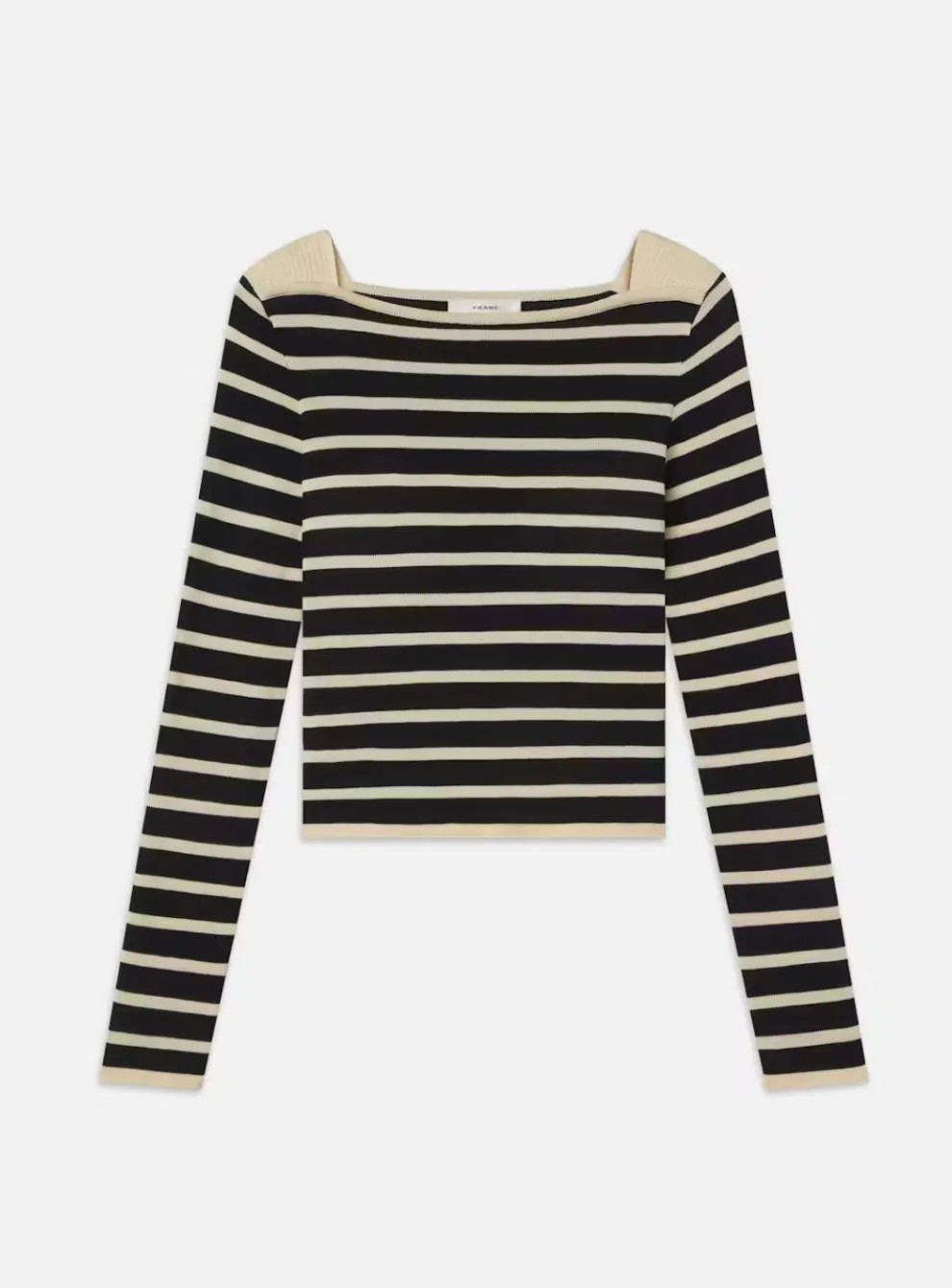 Frame - L/S Stripe Boatneck
