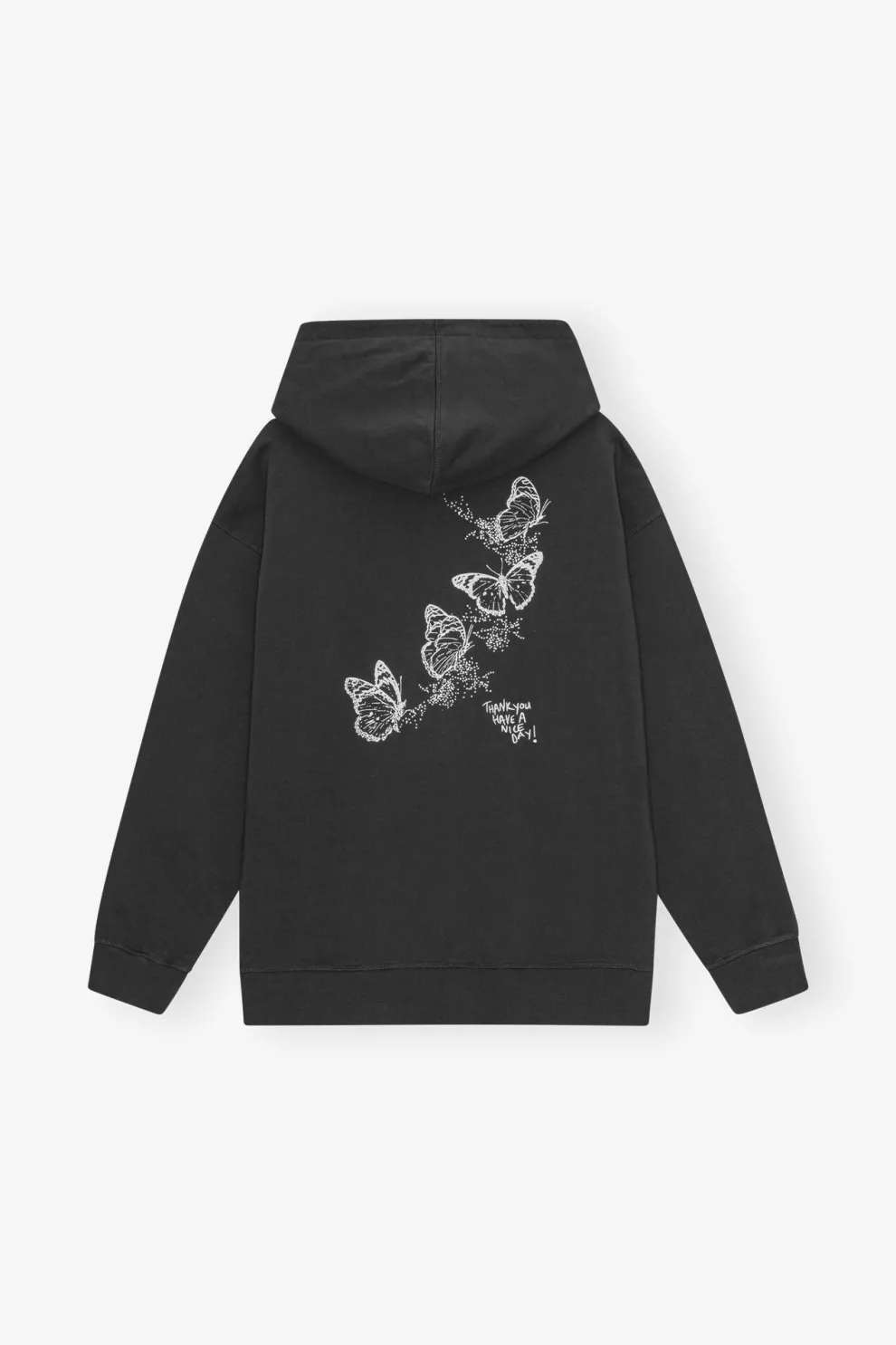Ganni - Isoli Heart Oversized Hoodie