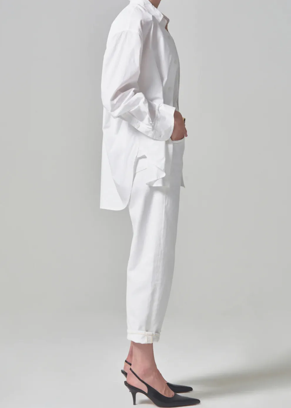 Citizens of Humanity - Dahlia Bow Leg Baby Roll Jeans