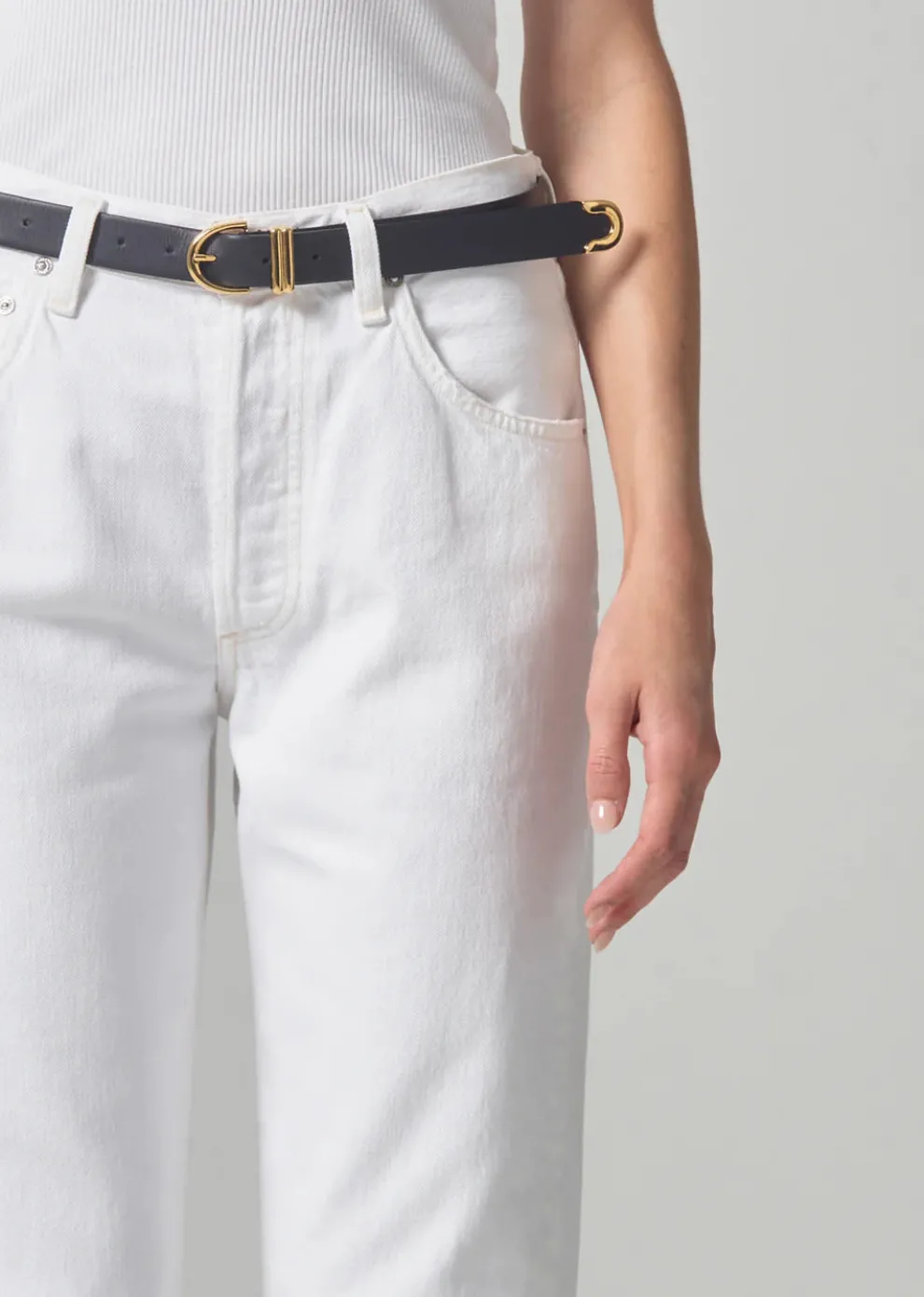 Citizens of Humanity - Dahlia Bow Leg Baby Roll Jeans