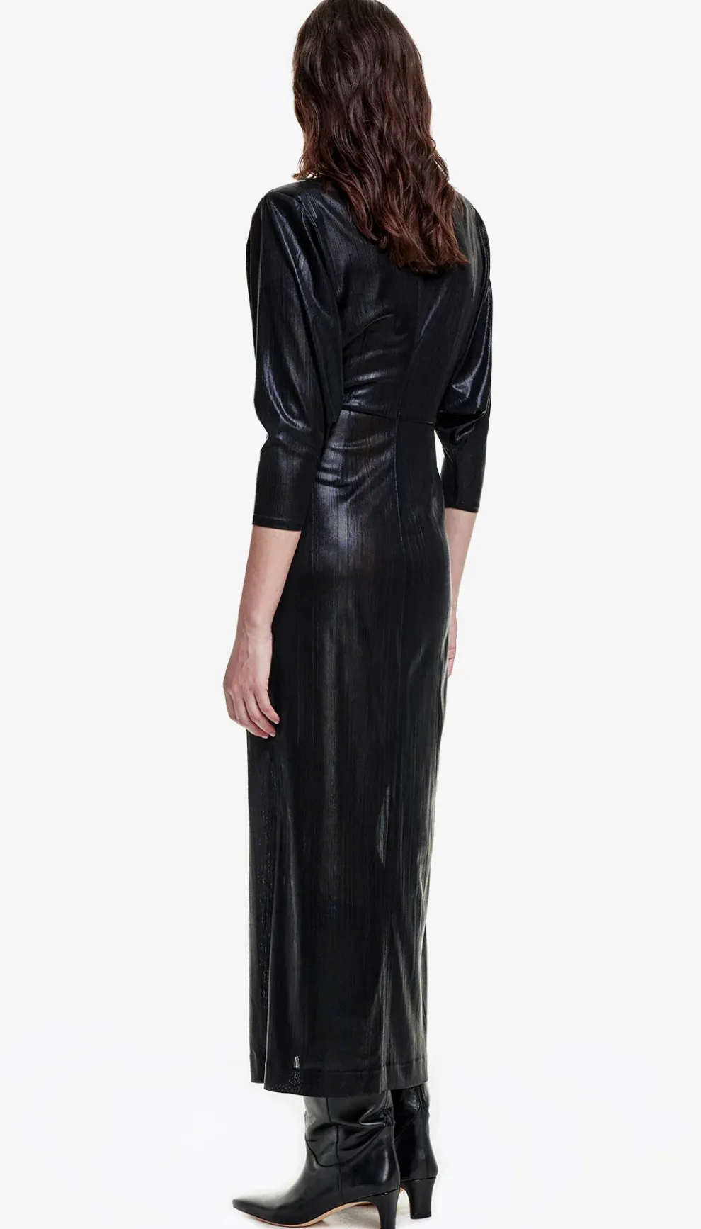 Smythe - Sharp Shoulder Twist Dress