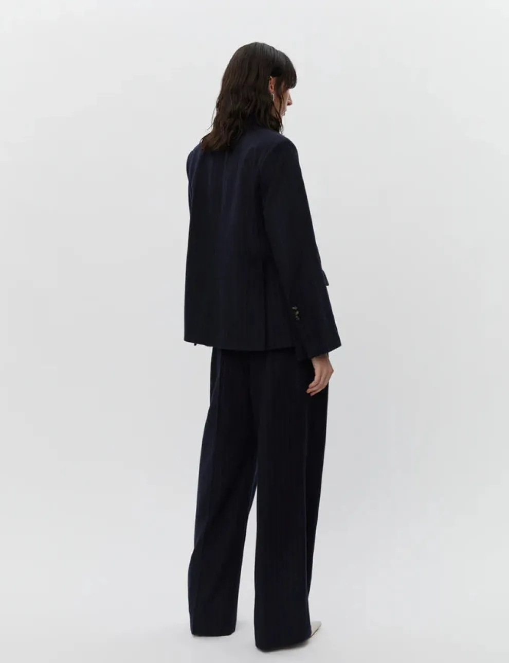 Day - Preston Woolen Pinstripe