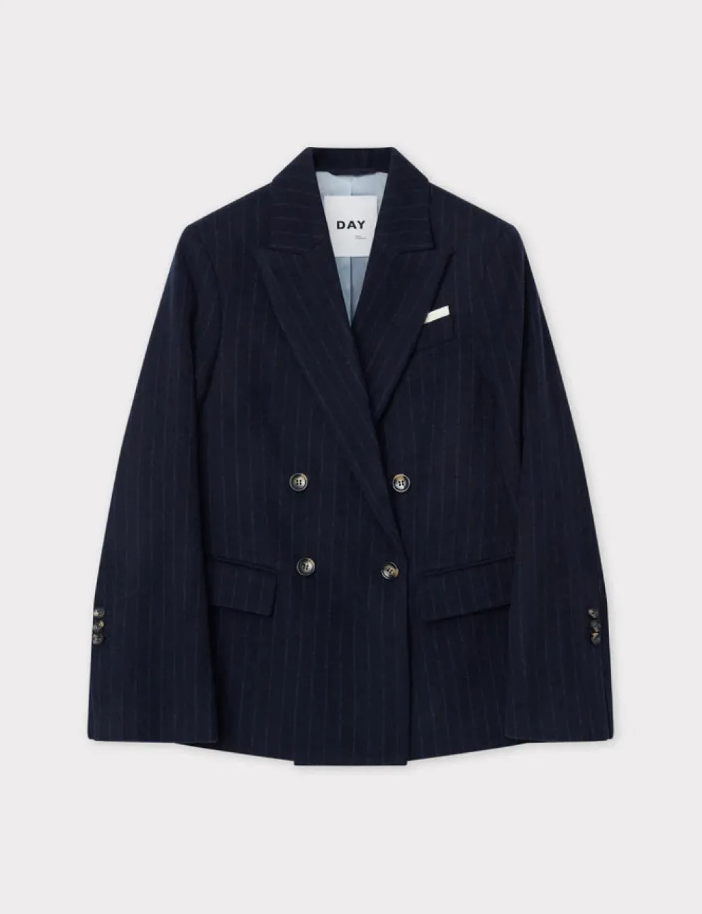 Day - Preston Woolen Pinstripe