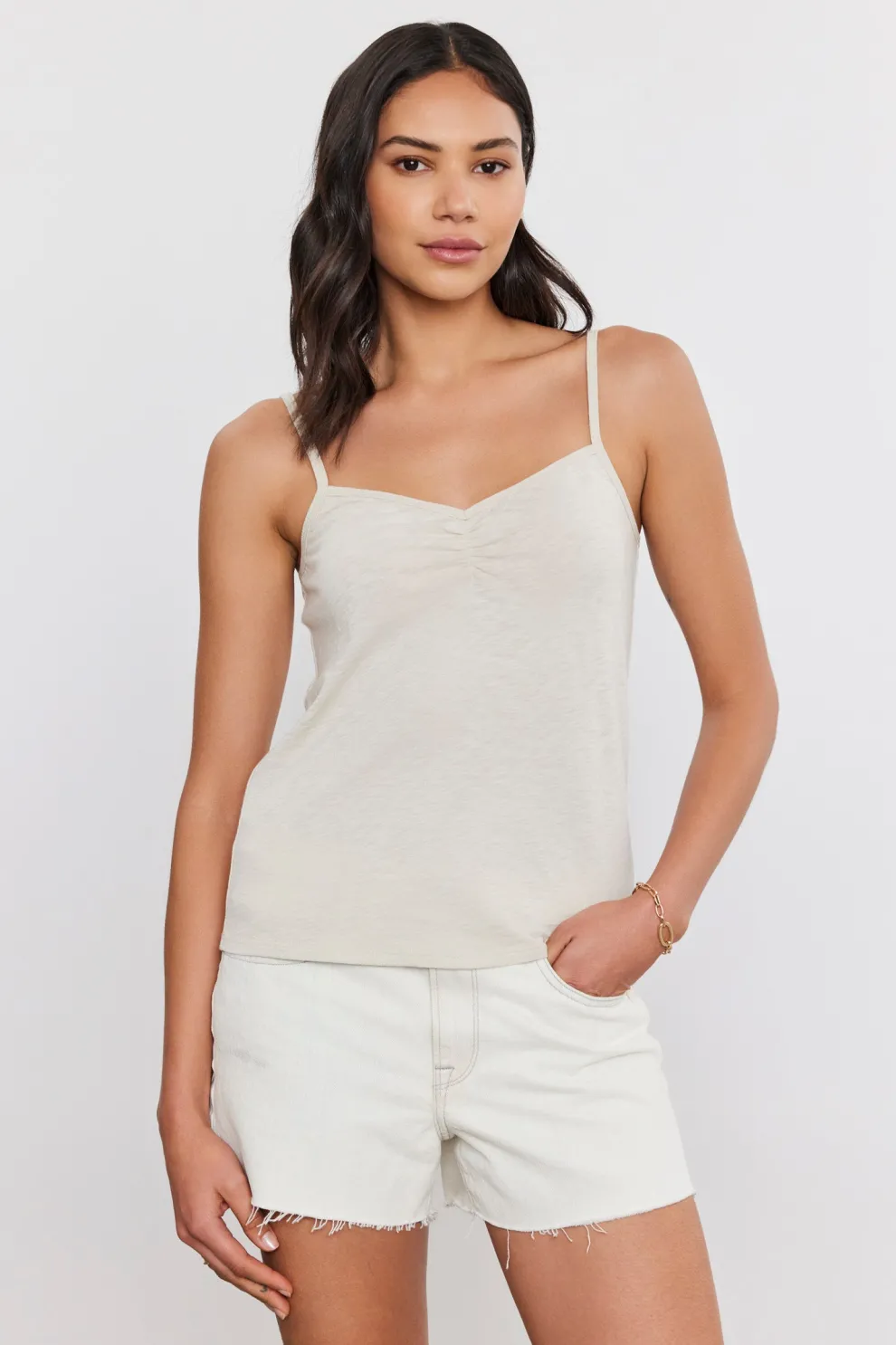 Velvet - Peg Cotton Slub Tank