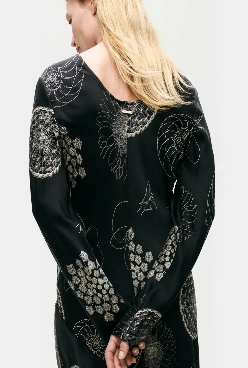 Silk Laundry - Full Sleeve Bias Dress