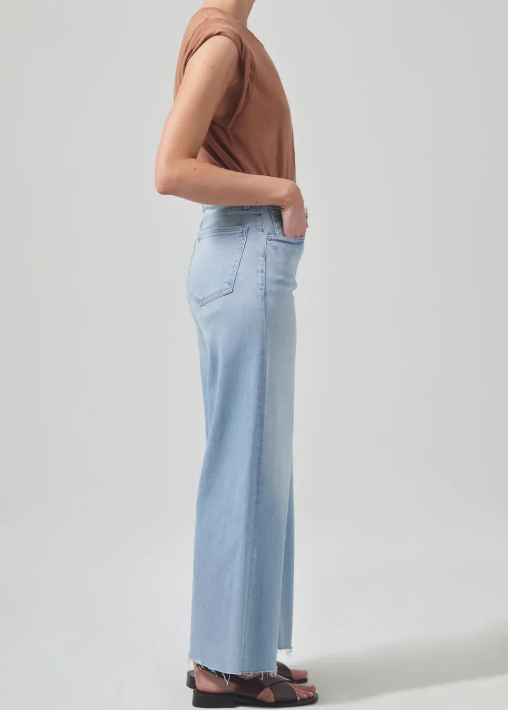 Citizens of Humanity - Lyra Crop Wide Leg Jean