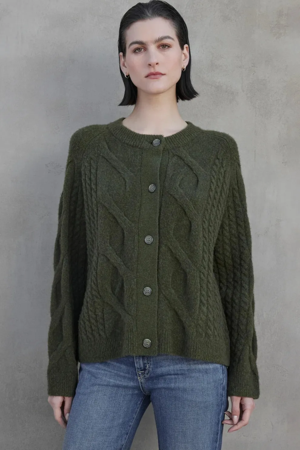 Velvet - Beachwood DS Cozy Cable Sweater