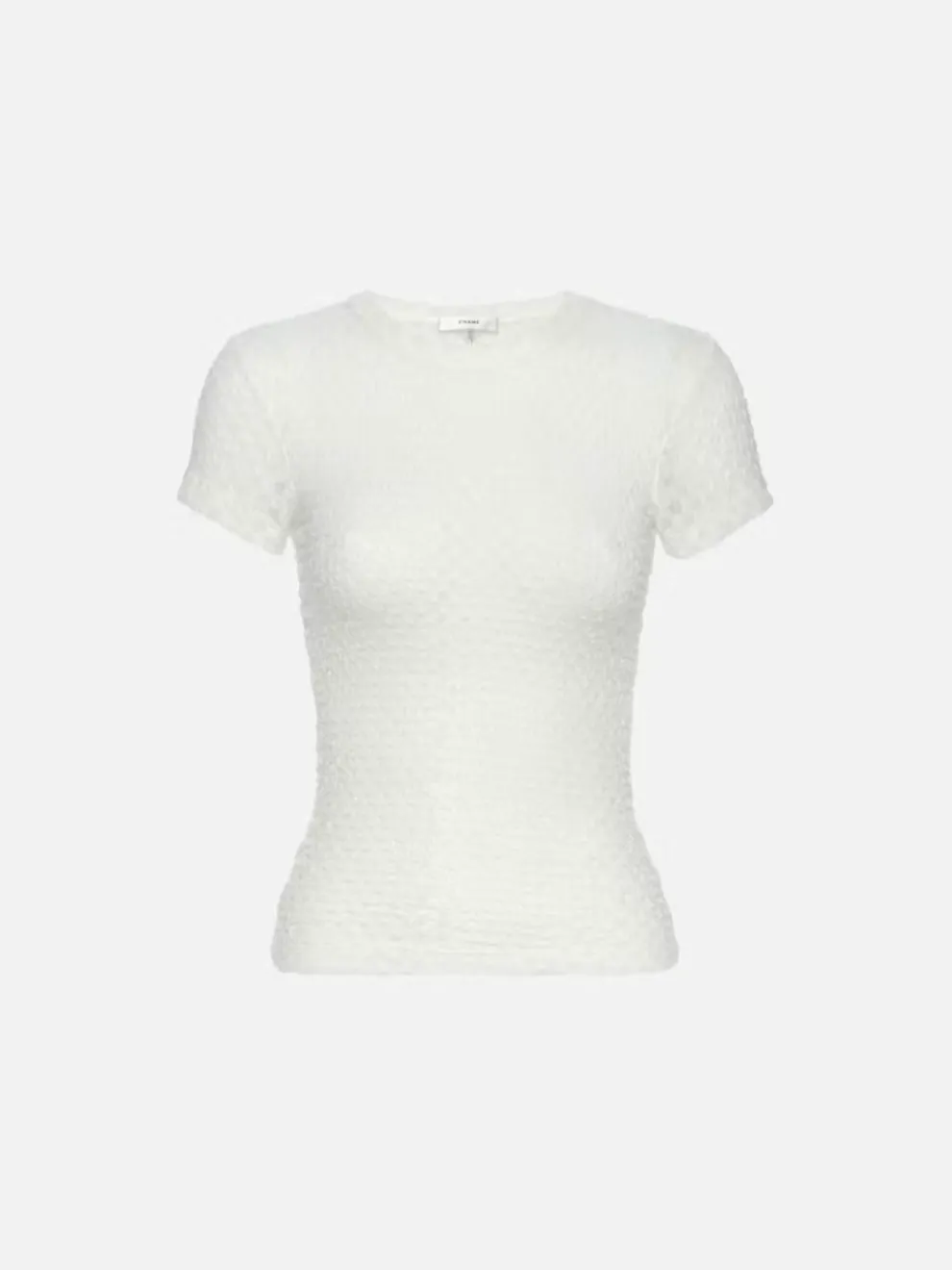 Frame - Mesh Lace Baby Tee