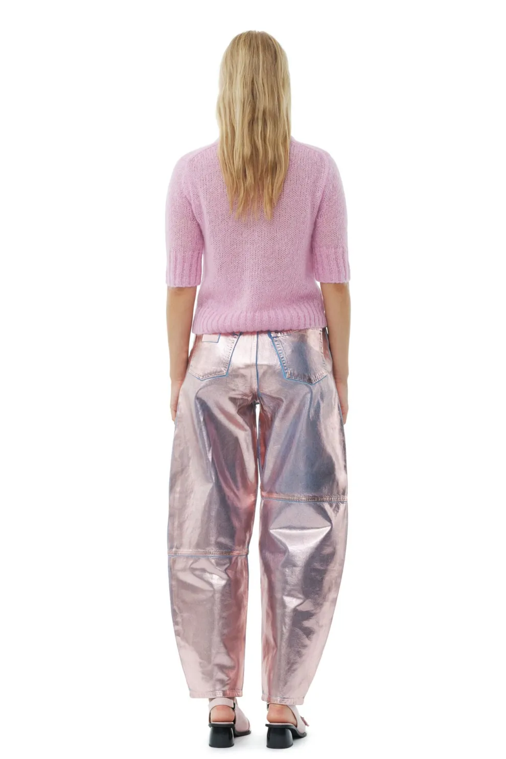 Ganni - Foil Denim Stary