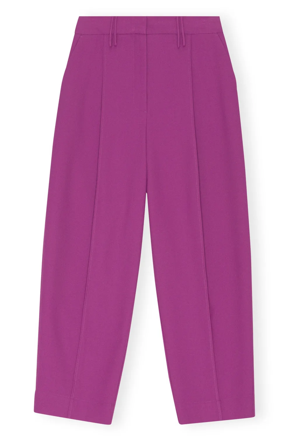 Ganni - Summer Suiting Relaxed Pleated Pants